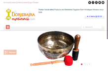 Tablet Screenshot of mytibetshop.com